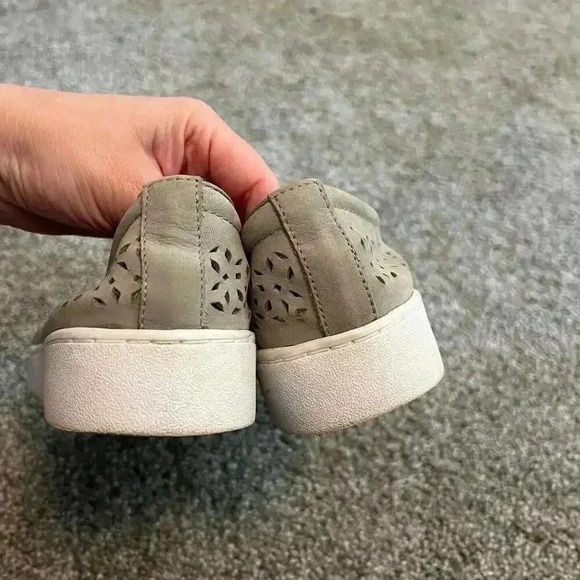 Vionic Splendid Midi Perf Slip-on Sneakers Grey Size 7 - Picture 9 of 9